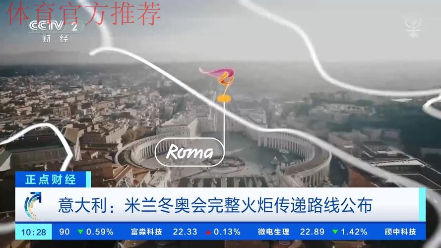 米兰-科尔蒂纳冬奥会公布火炬传递完整路线